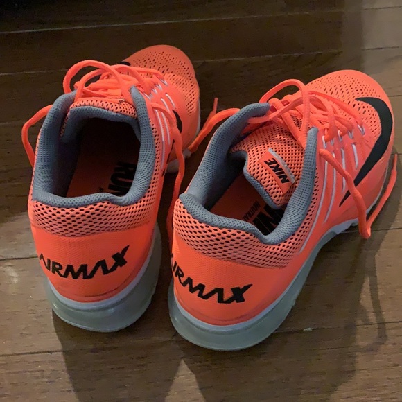 Orange Airmax Sneakers excellent used condition. - Picture 2 of 5